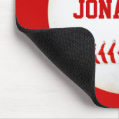 Baseball Personalized Mousepad Muismat (Hoek)