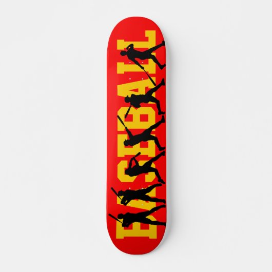 BASEBALL PERSOONLIJK SKATEBOARD (Voorkant)