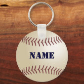 Baseball Persoonlijke Sleutelhanger (Voorkant)