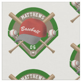 Baseball Pet Bats Diamond Persoonlijk Naam Number Stof