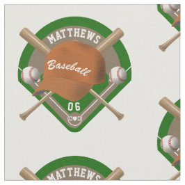 Baseball Pet Bats Diamond Persoonlijk Naam Number Stof