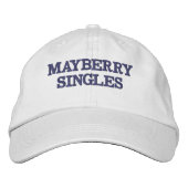 Baseball-Pet - Mayberry Singles Geborduurde Pet (Voorkant)