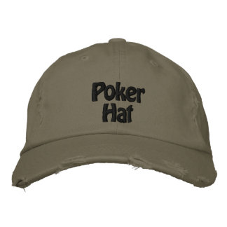 Baseball pet Poker pet Geborduurd pet