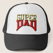 Baseball Pet/Trucker's Pet - "SUPER DAD" (Voorkant)