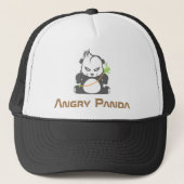 Baseball-petten (Angry Panda) Trucker Pet (Voorkant)