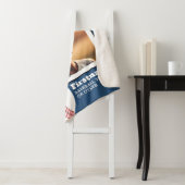 Baseball Photo Add Jouw naam - Kan Kleur bewerken Sherpa Deken (In situ)