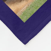 Baseball Photo Collage Fleece Deken (Hoek)