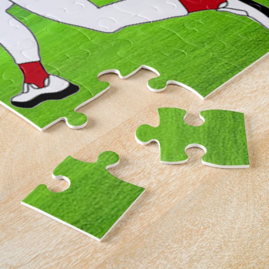 Baseball Photo Puzzle Legpuzzel (Zijkant)