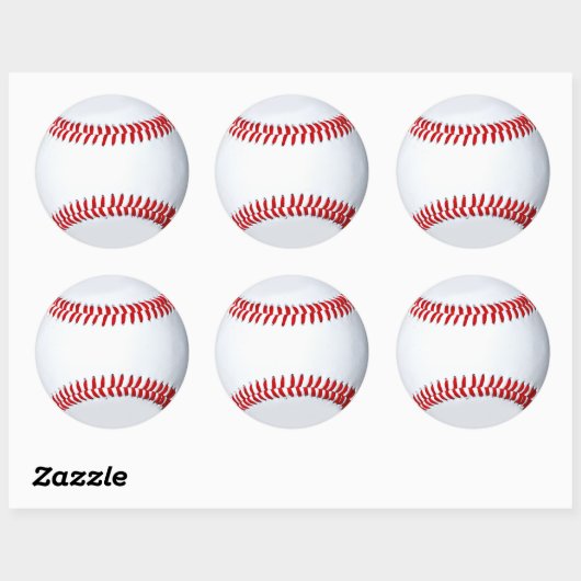 Baseball Photo Sticker (Vel)