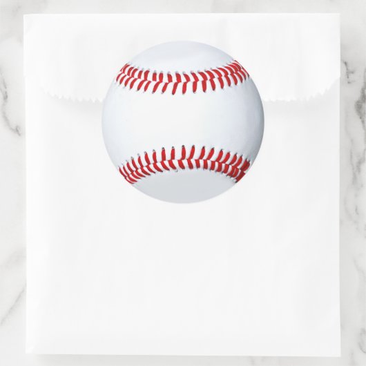 Baseball Photo Sticker (Tas)