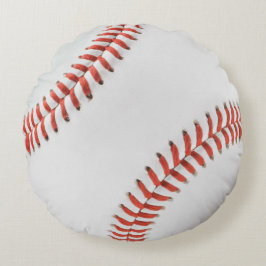 Baseball Pillow Rond Kussen