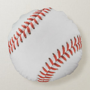 Baseball Pillow Rond Kussen