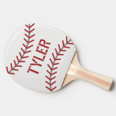 Baseball Ping Pong personaliseren Paddle Tafeltennisbatje (Zijkant)