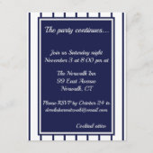 Baseball Pinstripes Enclosure Card Informatiekaartje (Voorkant)