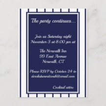 Baseball Pinstripes Enclosure Card