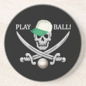 Baseball Pirate onderzetter (Voorkant)