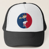 Baseball Pitcher Baseball Pet (Voorkant)