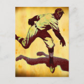 Baseball Pitcher-briefkaart Briefkaart (Voorkant)