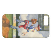 Baseball Pitcher op Mound van Jay Throckmorton Case-Mate iPhone Case (Achterkant (Horizontaal))