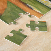 Baseball Pitcher op Mound van Jay Throckmorton Legpuzzel (Zijkant)