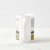 Baseball Pitcher op Mound van Jay Throckmorton Porselein Kop (Achterkant)