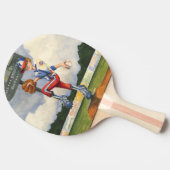 Baseball Pitcher op Mound van Jay Throckmorton Tafeltennisbatje (Zijkant)