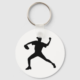 Baseball - Pitcher Sleutelhanger
