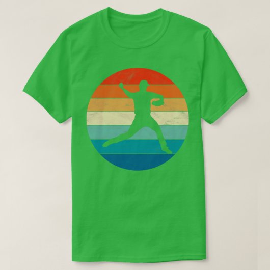Baseball Pitcher T-shirt (Design voorkant)