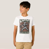 Baseball Pitcher T-Shirt Little League Boy (Voorkant volledig)
