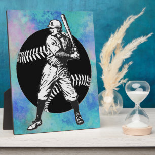 Baseball: plaque fotoplaat