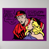 Baseball Playa en zijn meisje Poster (Voorkant)