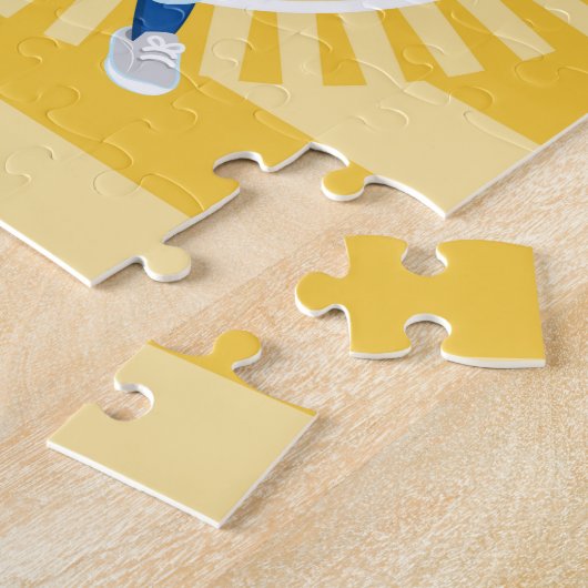 Baseball Player - African American Boy Legpuzzel (Zijkant)