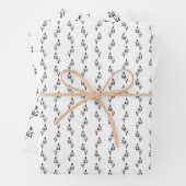  Baseball Player Art Pattern CUSTOM COLOR Inpakpapier Vel (In situ)