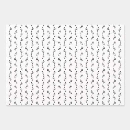  Baseball Player Art Pattern CUSTOM COLOR Inpakpapier Vel (Voorkant)