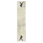 Baseball Player at bat Korte Tafelloper (Voorkant)