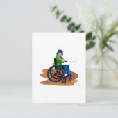 Baseball Player Briefkaart (Staand voorkant)