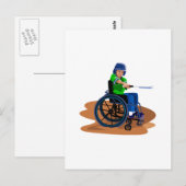 Baseball Player Briefkaart (Voorkant / Achterkant)