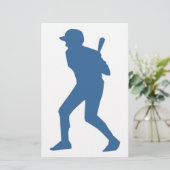 BASEBALL PLAYER BRIEFPAPIER (Staand voorkant)