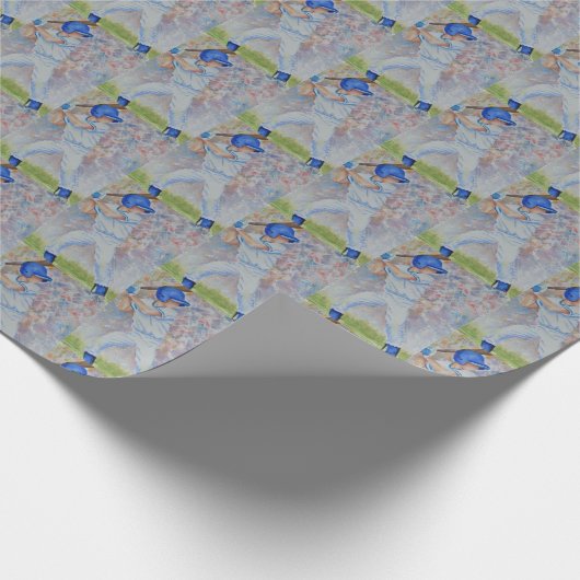 Baseball Player Cadeaupapier (Hoek)