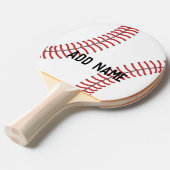 Baseball Player Coach - Vette moderne tekening Tafeltennisbatje (Voorkant Gekanteld)