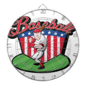 Baseball Player Dartbord (Voorkant)