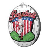 Baseball Player Dartbord (Voorkant Rechts)