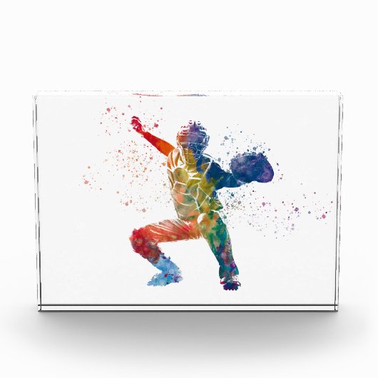 baseball player fotoblokken (Voorkant)