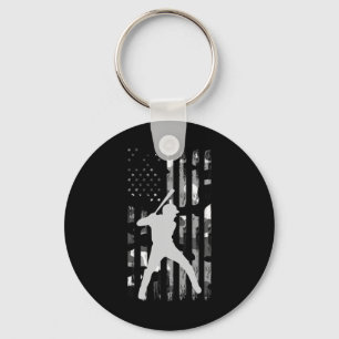 Baseball Player Gifts Tiener Boys Man Amerikaanse  Sleutelhanger
