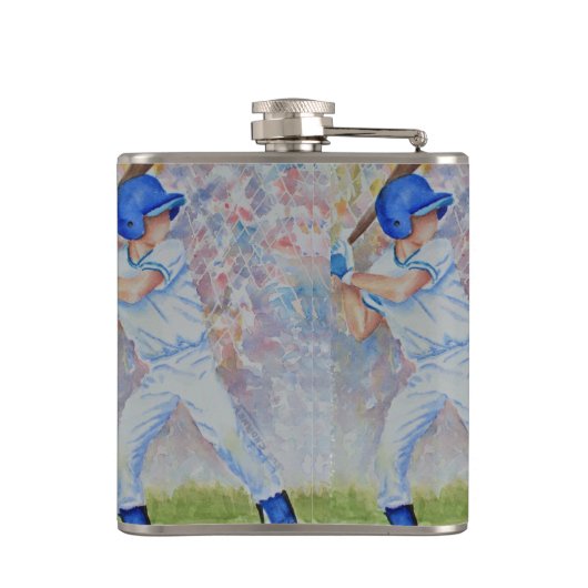 Baseball Player Heupfles (Achterkant)