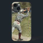 Baseball Player is op de tweede basis uitgevallen Case-Mate iPhone Case<br><div class="desc">Dit schilderij hoort in de honkbaldocumentaire van Ken Burns. Een speler wordt op het tweede moment weggegooid terwijl hij de basis moet bereiken. Het perfecte geschenk voor de zeeman in je leven!</div>