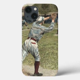 Baseball Player is op de tweede basis uitgevallen iPhone 13 Hoesje
