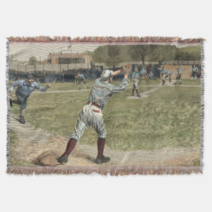 Baseball Player is op de tweede basis uitgevallen Deken