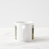 Baseball Player is op de tweede basis uitgevallen Espresso Kop (Achterkant)