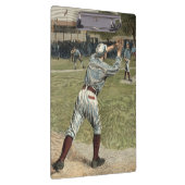 Baseball Player is op de tweede basis uitgevallen Klembord (Rechts)